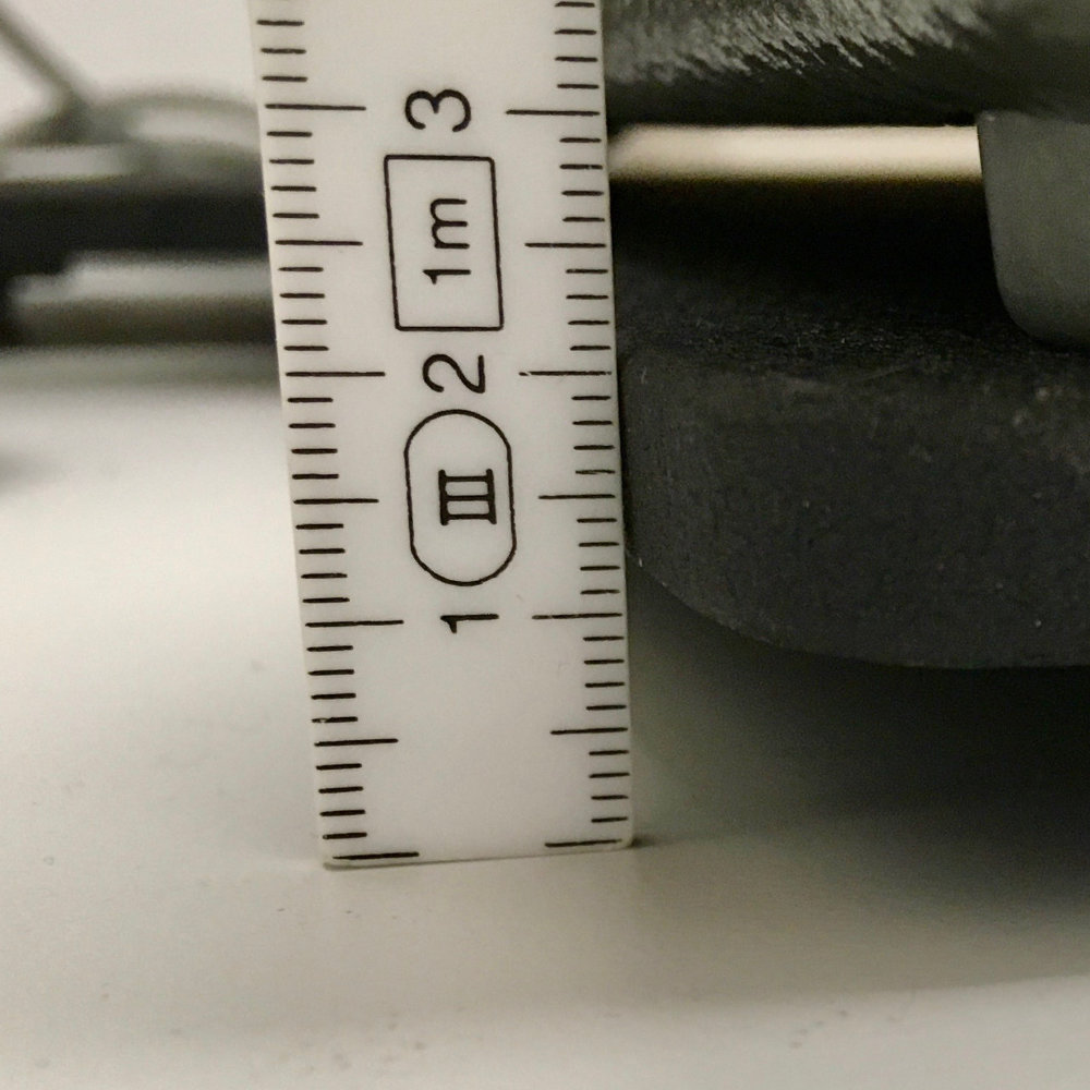 "LowProfile Version" der Anti-Vibrationsplatte erhöht das Mikroskop nur um 2cm