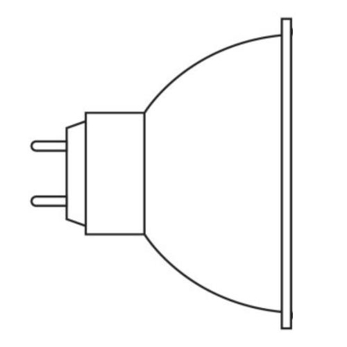 Bauform der Ersatzlampe "ELK1235" für Mikroskope