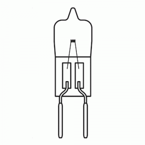 Bauform der Ersatzlampe "ELS06201" für Mikroskope