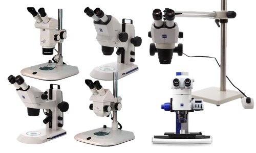 Stereomikroskope Gruppenbild